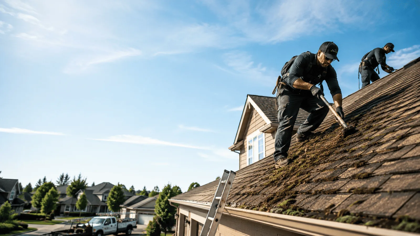 Roof Moss Removal in North Apollo, PA near me